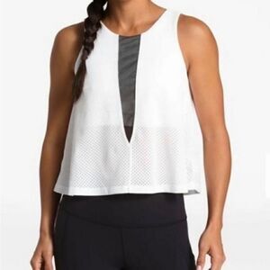 The North Face White and Black Tank Top